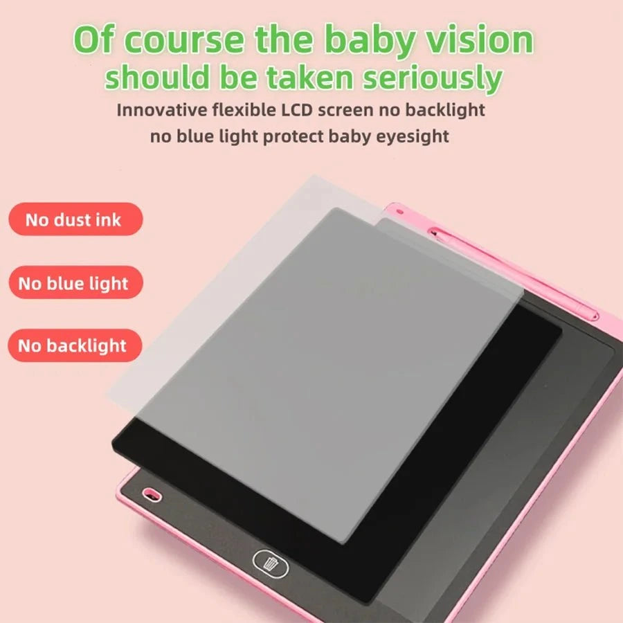 Writing LCD Drawing Multicolor Tablet