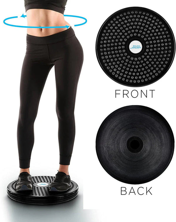 Tummy Twister exercise device for core, abs, and body fitness.